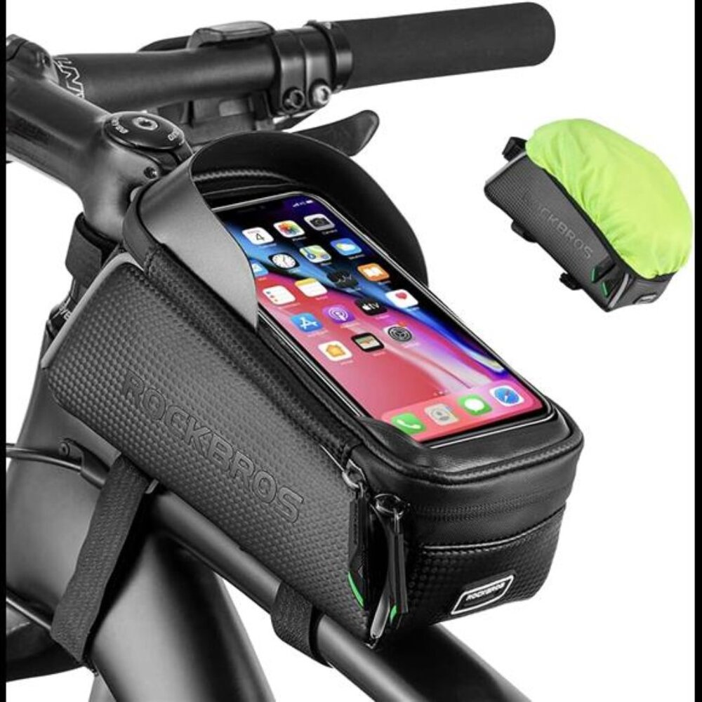 Bike Phone Bag Bike Pouch Top Tube Bag Bicycle Front Frame Bag Waterproof